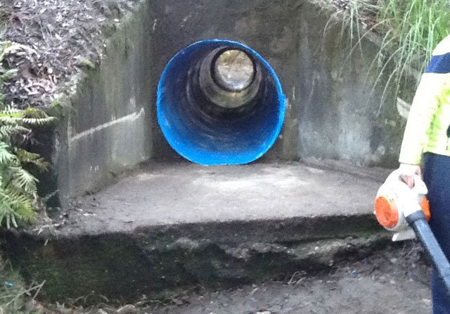 Nuflow Pipe Relining - Steel Stormwater Pipe Restoration in rural Victoria